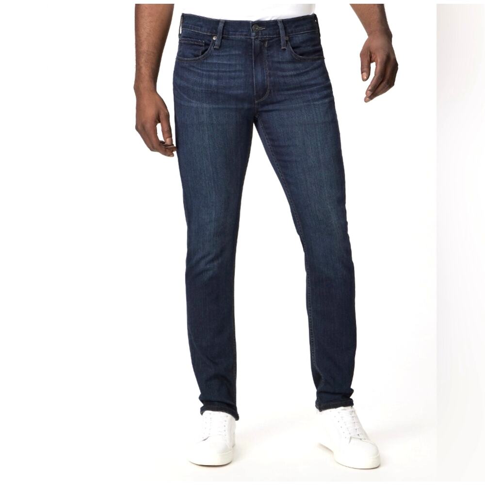 Paige Lennox Slim Straight Men's Jeans Size 29 Dark Wash Stretch Denim Casual